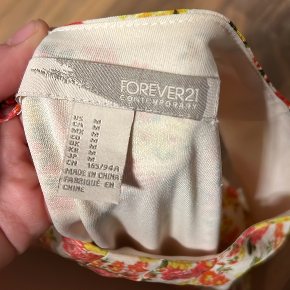 Forever 21, yellow flower dress - Picture 2 of 3